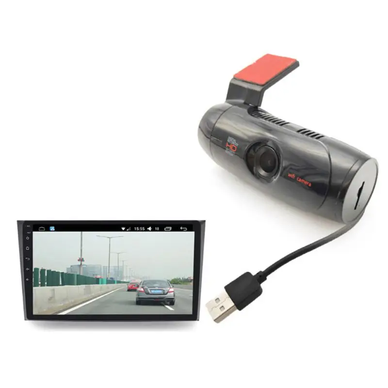 1 шт. Автомобильный видеорегистратор камера Full HD 1080P USB скрытый мини видеорегистратор Wifi навигация ночное видение широкоугольный видеорегистратор