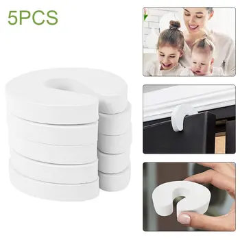 

5/10 pcs Finger Pinch Guard Prevent Door Locking Safety Durable Children Toddler Baby Door Stopper Cushion Finger Protectors