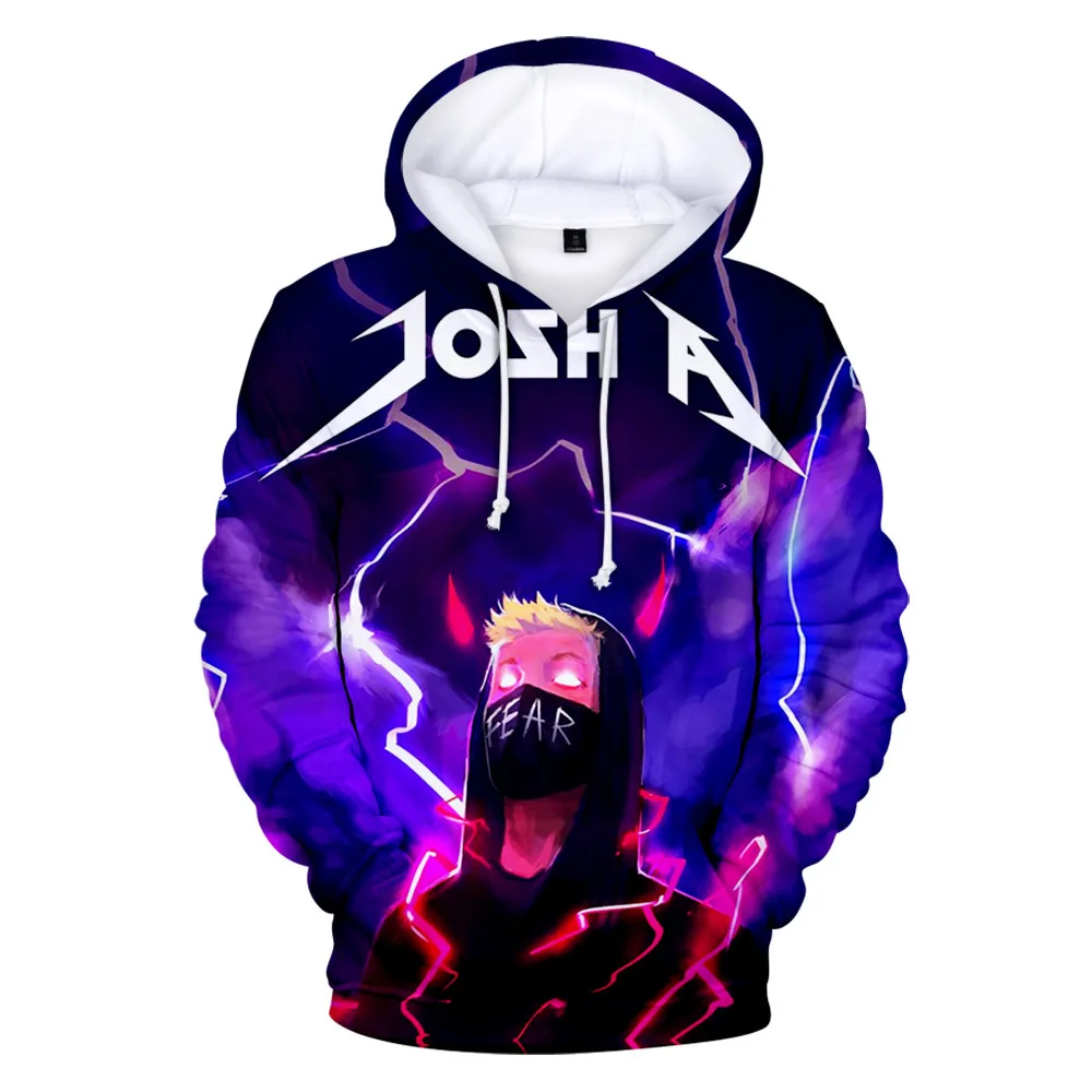 

3D Print Josh A & Jake Hill Hoodie Sweatshirt Casual Streetshirt Hooded Sweatshirt Polyester Unisex Loose 2021 Harajuku Pullover