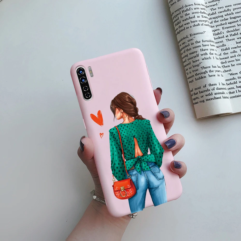 oppo phone cases Case For OPPO A91 A 91 Cases Fashion Girls Painting Soft Silicone Phone Back Cover For OPPO Reno3 Reno 3 Pro A91 F15 Case Funda best case for android phone