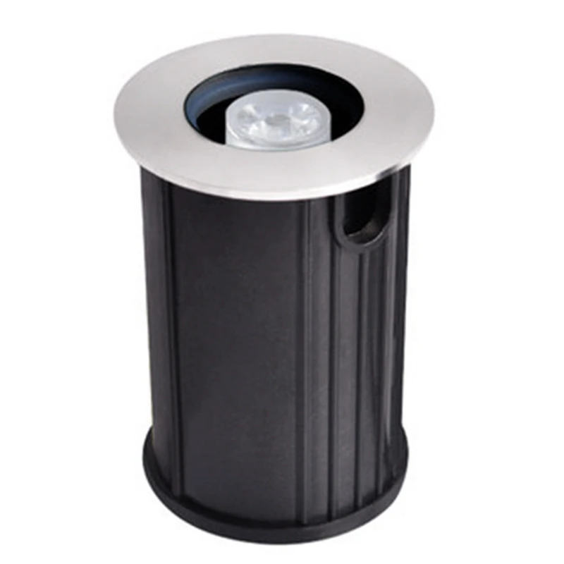 

BEAU-Outdoor Led Spotlight Embedded Underground Spotlight IP68 1W Waterproof LED Deck Stairs Stair Underground Ground Garden Lig