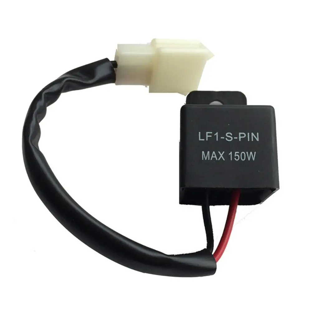 

Motorcycles LED Turn Light Flasher Relay with Wire Turn Signal Relay 12DC Motorcycle Accessories