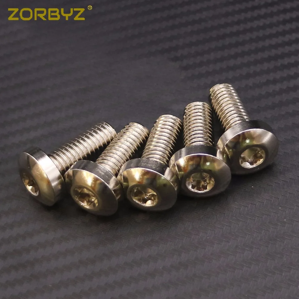 ZORBYZ мотоцикл задний тормозной дисковой винт болт аппаратный комплект для Harley Touring Sportster XL 1200 883 Dyna FXD 1992