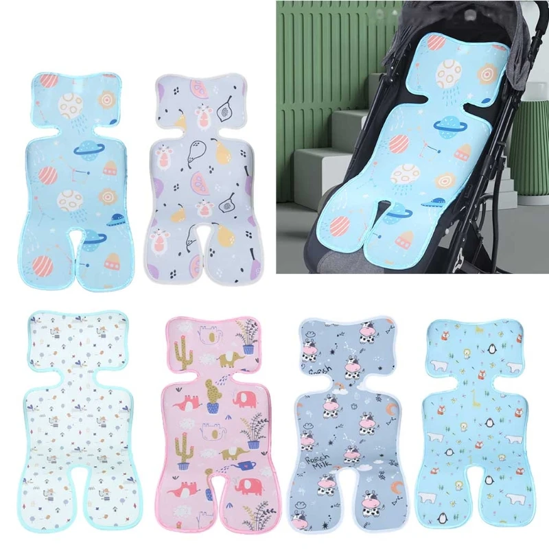 1 Pc Summer Stroller Cooling Pad 3D Air Mesh Breathable Pushchair Mat Mattress Baby Pram Seat Cover Cushion for Newborn 73x33cm baby stroller accessories accessories	