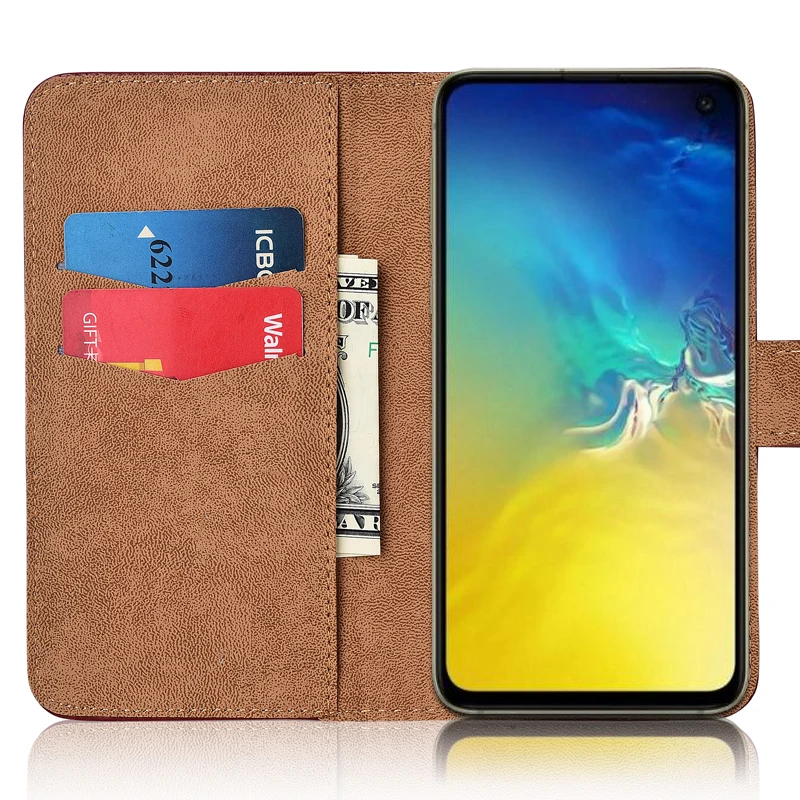 Чехол на samsung Galaxy S10e S 10e классический кожаный чехол-кошелек для samsung S10e Coque Capa S10e чехол для телефона