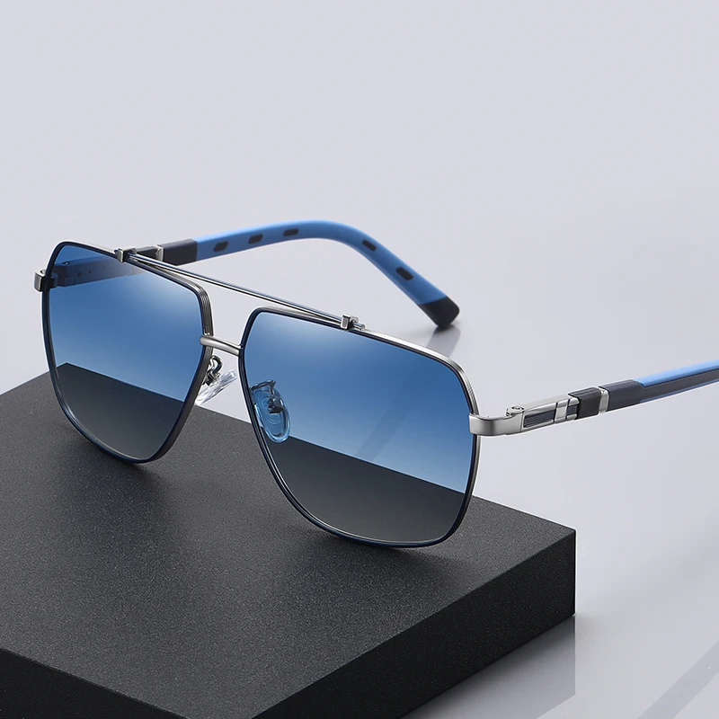 

Sport Outdoor Sunglasses Men Fashion Women Vintage Male Gradient Lens Eyewear Polarized UV400 Sun Glasses For Female 6321