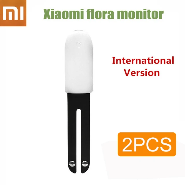 Международная версия Xiaomi mi Цветок монитор детектор растений почвы светильник Воды смарт тестер для Xiao mi Flora сенсор сад - Цвет: HHCC 2PCS