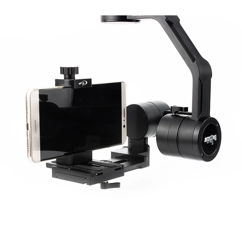Universal Mobile Phone Clip Aluminium alloy Smartphone Clamp Bracket Adapter Tripod Adapter For Gimbal Stabilizer ZHIYUN MOZA