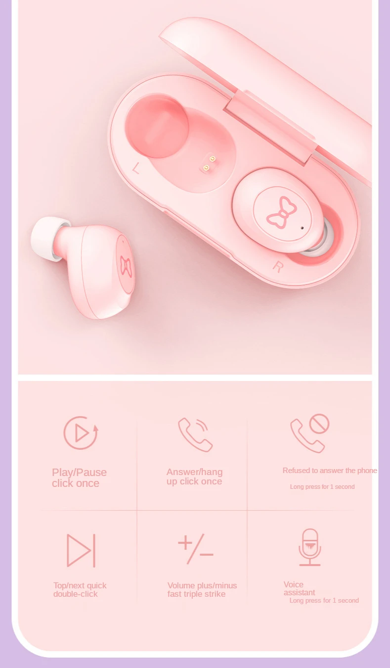 Disney original fone de ouvido bluetooth com