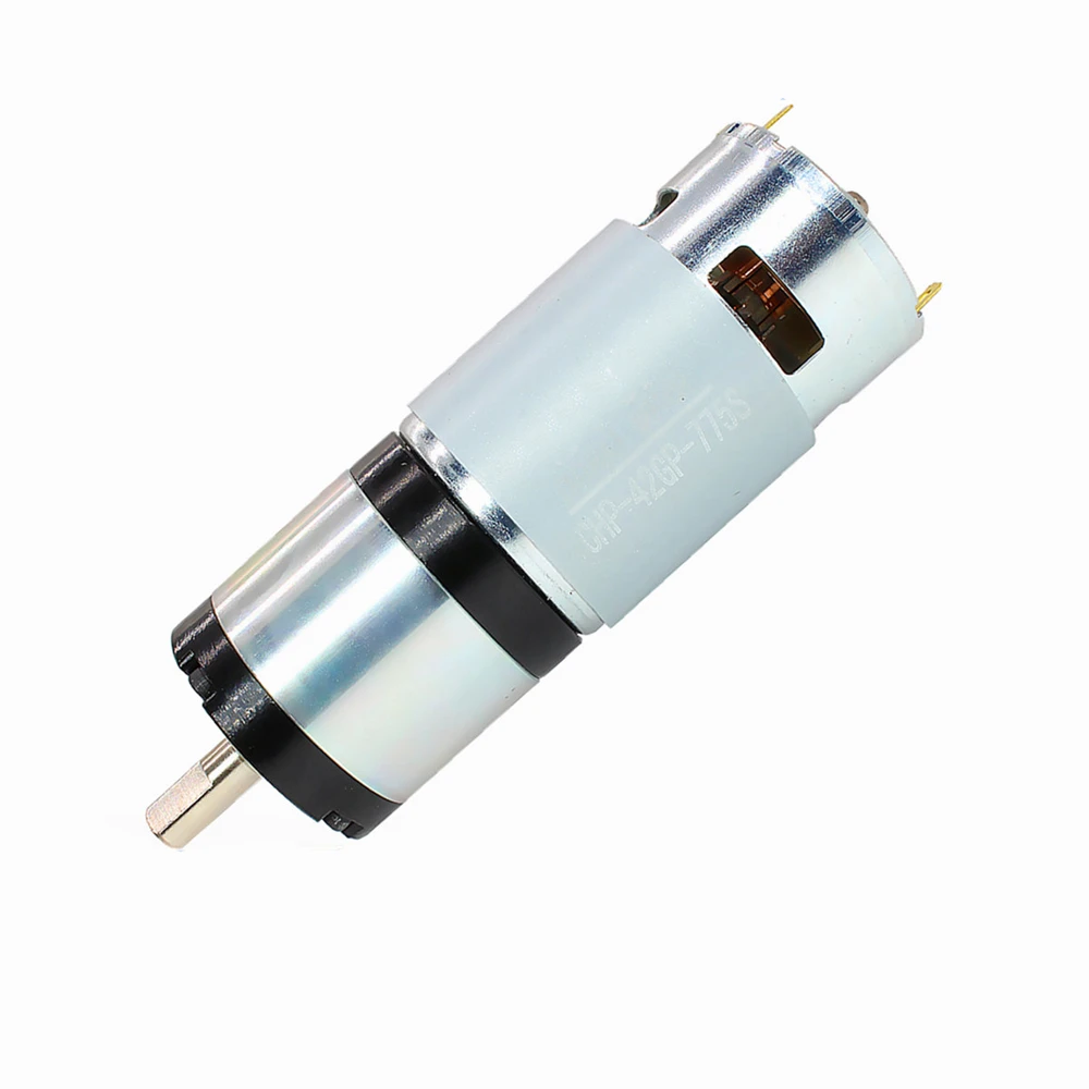 Equipamentos de Escritório 24 Planetária Engrenagem Motor 42mm Torque Metal Faça Você Mesmo Banco Precisão 42gp775 dc 12 v –