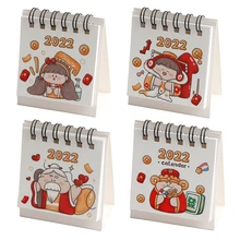 Mini calendrier de bureau, 1 pièce, décoration de bureau, compte à rebours, petit calendrier créatif, 63x63x32mm, cadeau d'étude pour enfants étudiants, nouveau 2022