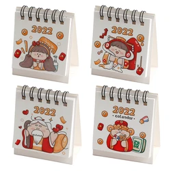 Mini calendrier de bureau, 1 pièce, décoration de bureau, compte à rebours, petit calendrier créatif, 63x63x32mm, cadeau d'étude pour enfants étudiants, nouveau 2022 