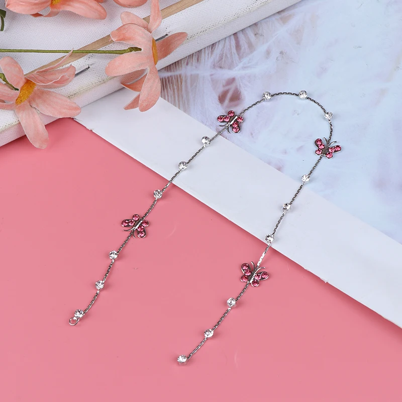 New Girl Hair Extension Rhinestone Tool Glitter braid hairpin Bridal Wedding Hair Accessories - Цвет: as picture