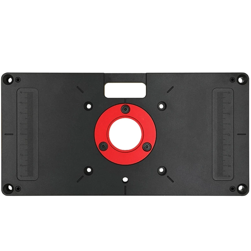 

Woodworking Trimming Machine Router Table Plate Aluminum Router Table Insert