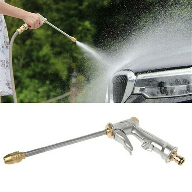 Details about   High Pressure Water Spray Gun Brass Nozzle Garden Hose Pipe Car Wash Washing US 