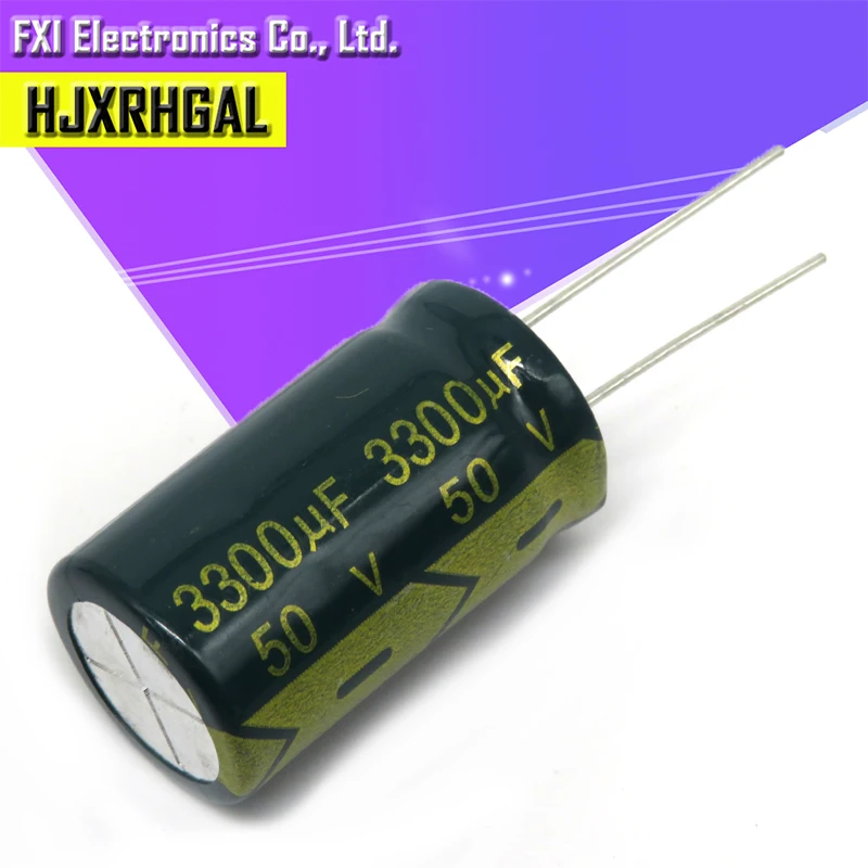 10 шт. 50v3300uf 3300uf50v 18*30 50v 3300 мкФ 18x30 электролитический конденсатор | Электронные