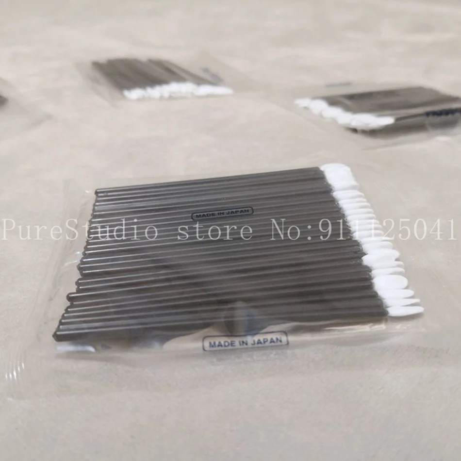 Antistatic Black Plastic Stick Cotton Swabs - Pack of 250 (10 bags x 25pcs/bag) Description Image.This Product Can Be Found With The Tag Names Bag, Computer cleaners, Computer Office
