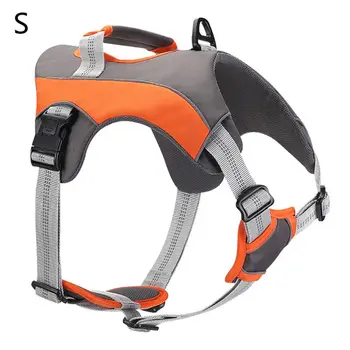 

Pet Dog Walk Out Harness Vest Adjustable Breathable Mesh Reflective Chest Collar 37MB