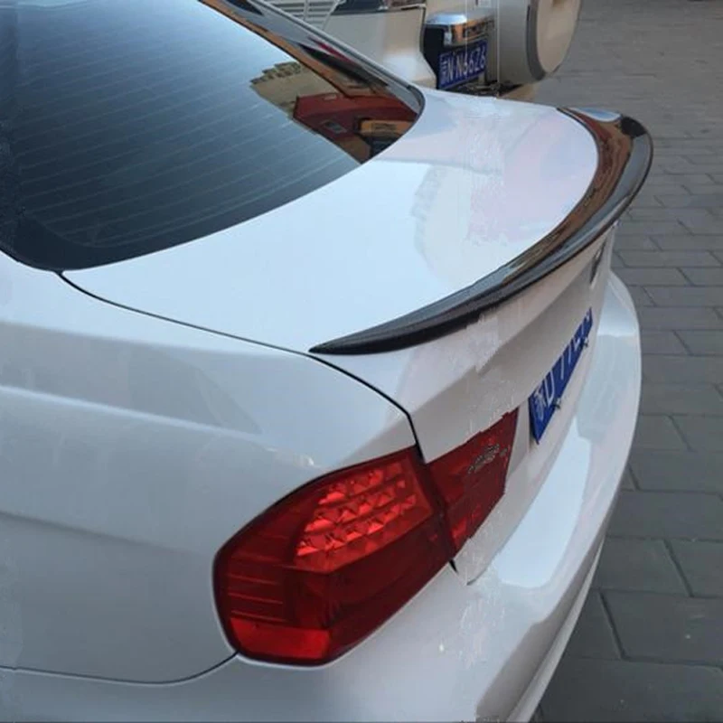 Для bmw E90 спойлер и M3 задний из углеродного волокна 318i 320i 325i 330i 2005 2011 седан заднее