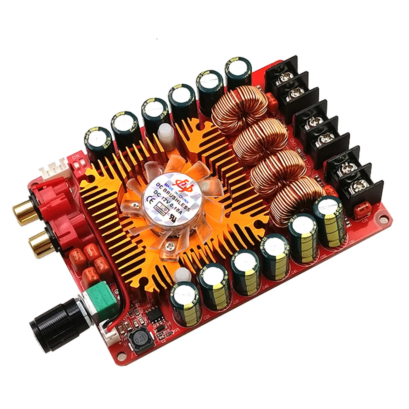 TDA7498E 2X160W Dual Channel Audio Amplifier Board, Support BTL Mode