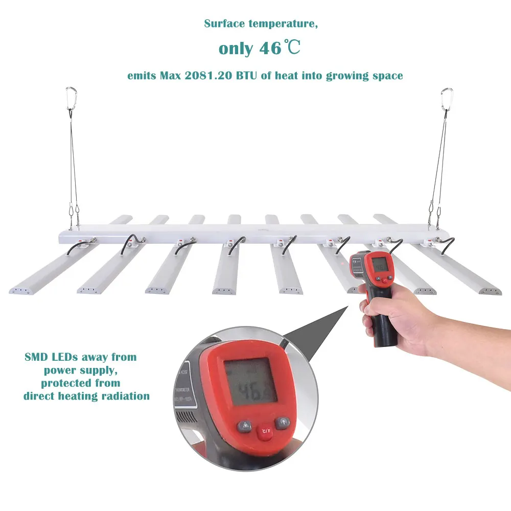 Samsung LM301B 660nm IR UV High PPFD программируемый с регулируемой яркостью светодиодный свет