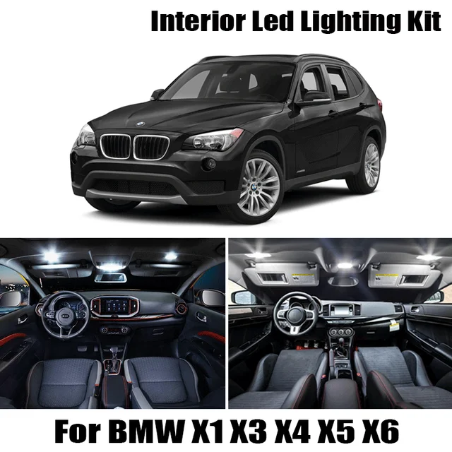 Pack Leds plaque d'immatriculation pour BMW X5 E70