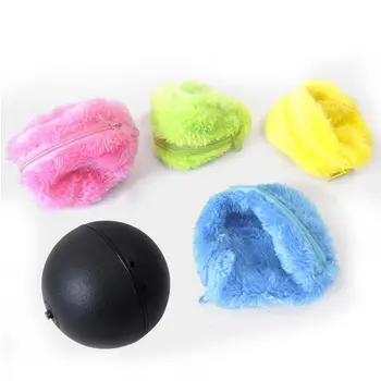 

Household Cleaning Supplies Activation Ball Pet Plush Toy Floor Clean Cat Dog Puppy Toys Automatic Vacuum Cleaner Dropshipping