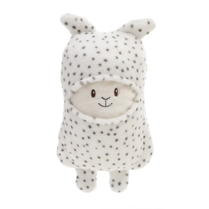 MOTOHOOD Cute Cartoon Kids Blankets Fleece Baby Blankets Newborn Muslin Blanket Velvet Muslin Swaddle Wrap  Sleeping quilt (1)