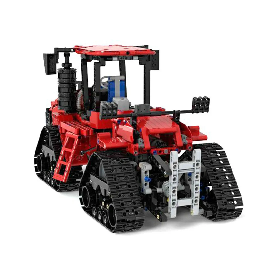 US $142.74 1566Pcs Dynamic Version 117 RC Farm Tractor Bricks DIY Building Blocks Kit Kids Educational Toy Gifts Remote Control Version