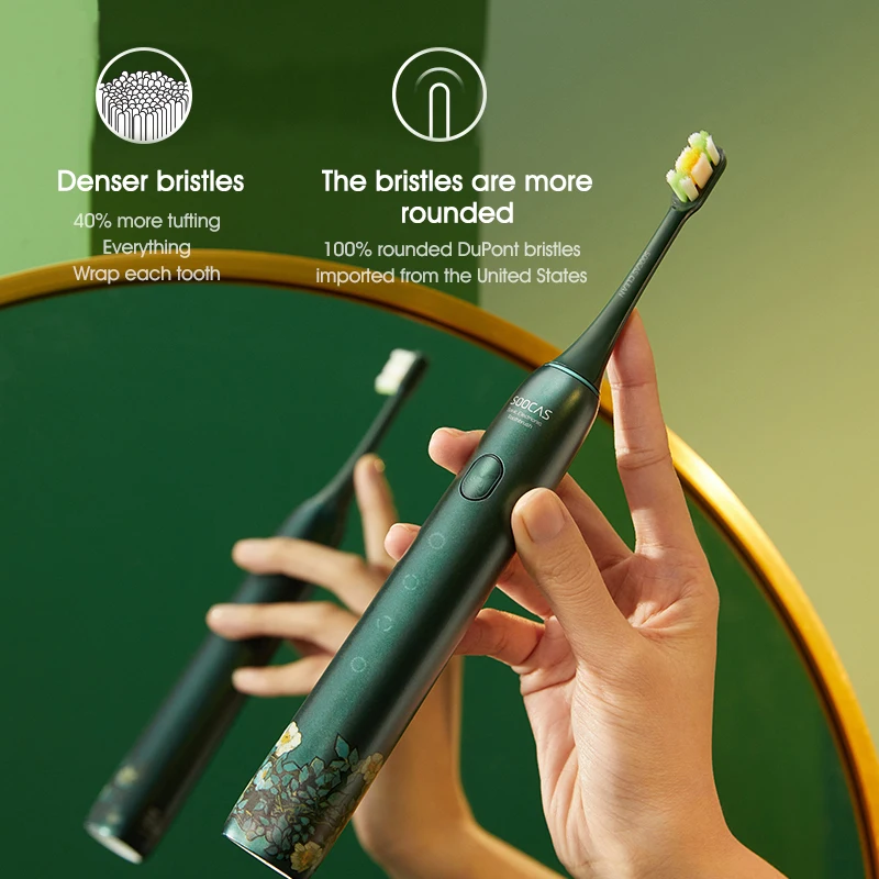 SOOCAS X3U Van Gogh Electric Toothbrush Sonic ToothBrush Ultrasonic Automatic Upgraded Type-c Fast chargeable Adult Waterproof SOOCAS X3U Van Gogh Electric Toothbrush Sonic ToothBrush Ultrasonic Automatic Upgraded Type-c Fast chargeable Adult Waterproof