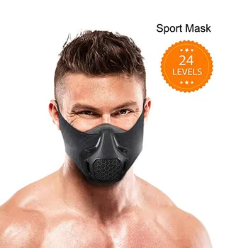 

Sports Mask Adjustable Breathing Resistance Simulate High-altitudeTraining Mask Running Fitness Mask Improve Physical Endurance