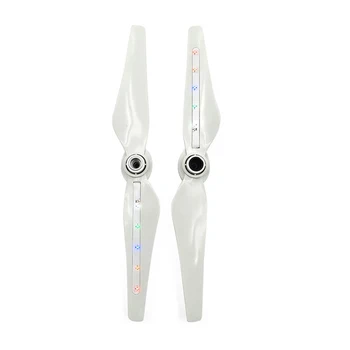 

2pcs Durable Replacement Parts Spare With LED Light Drone Accessories Lightweight Easy Install Propellers For DJI Phantom 3