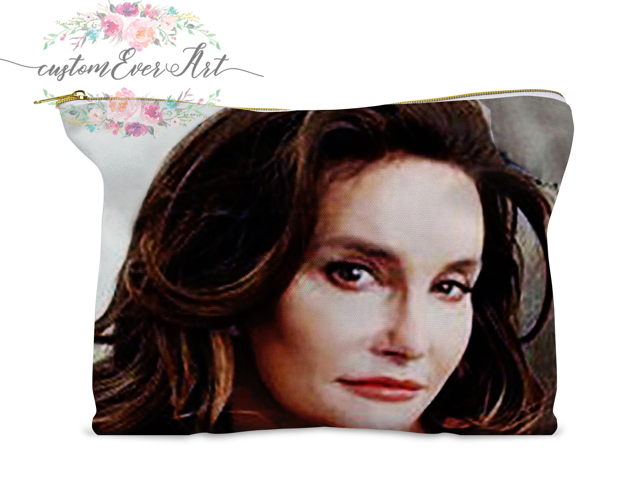 Косметичка Caitlyn Jenner персонализированная маленькая косметичка забавный
