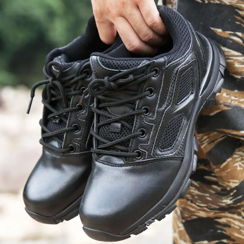 

Ultra-Light Combat Boots CQB. Swat Feibao Elite Spider Low Top Short Boots Lightweight Combat Boots Shock Absorption Hight-top O