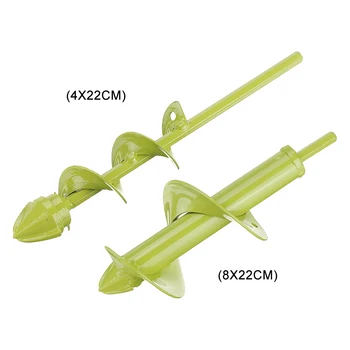 

Hole Digger Earth Auger Garden Vegetables Planting Machine Spiral Drill Bit
