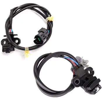 

Engine Crankshaft Position Sensor MD357274 with J5T26371 Engine Crank Shaft Pulley Sensor for Ford