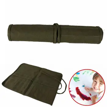 

Fabric Marker Pens Water Chalk Storage Bag Water Soluble Chalk Makeup & Canvas set Tailor Pen Pencil Profissional Bag brush D4O2