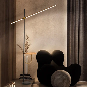 

Modern Minimalist Led Floor Light for Living Room Bedroom Bedside LED Floor Lamp Iron Art Standing Lamp Indoor Lighting Fixtures