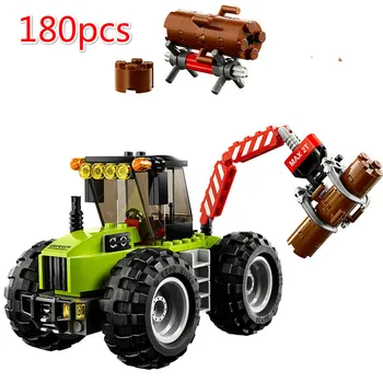 

174 Pcs Forest Tractor Building Block Bricks Compatible City 60181 Toys for Children Christmas Gifts With Lepininglys