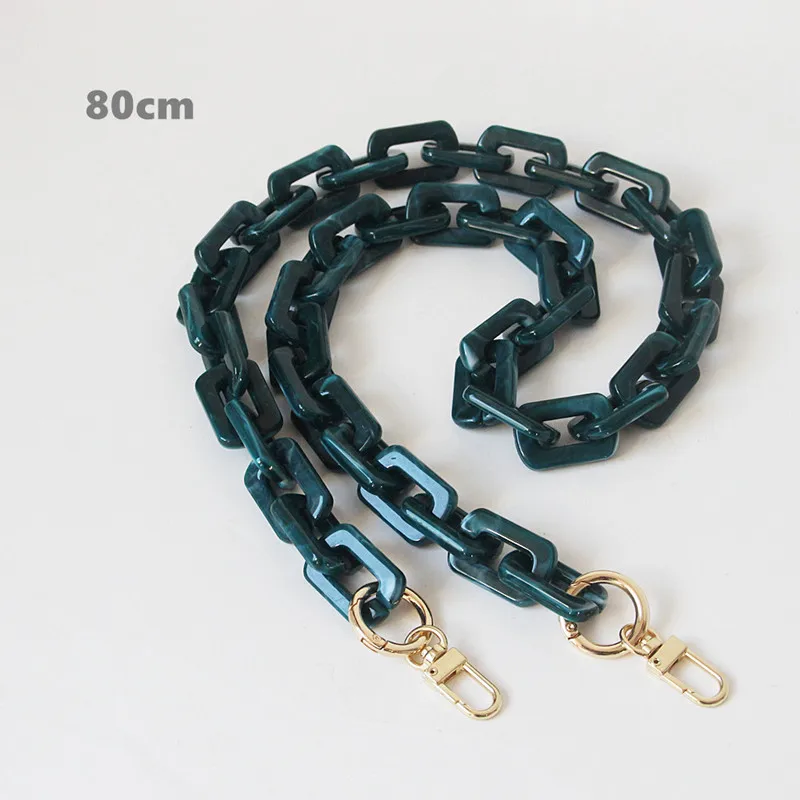 Sac ?� main,Cha?�ne de sac ?� main en r?�sine pour femme,accessoire de luxe,sangle,?�paule,marron 