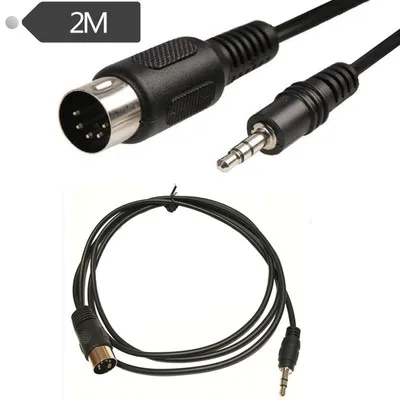 5 Pin Din Plug To 3.5mm Stereo Jack Plug Audio Cable free shipping