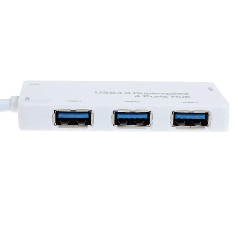 Usb 3.0 Hub Speed 4-Port Usb Splitter Usb Hub 3.0 Adapter Laptop Accessories Hab Usb For Pc Personal Computer