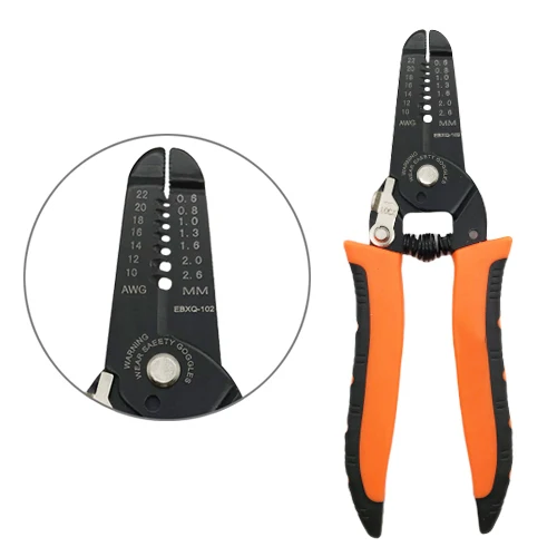 sn-48b 8 jaws toolkit crimper crimping tool for 2.54/XH2.54/5557/2.8/4.8/6.3/ tube terminal ect. wire stripper hand tool pliers - Цвет: Светло-голубой
