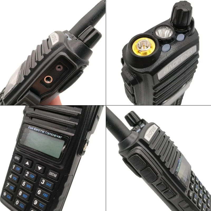 Портативная радиостанция Baofeng UV 82 8 Вт Любительская двухсторонняя UHF VHF UV82 3800 мАч