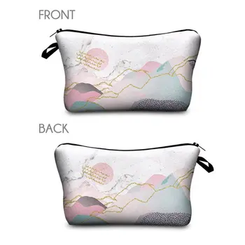 

1Pc Women Girls Travel Printed Pattern Cosmetic Makeup Bag Toiletry Storage Organize Bag Hot