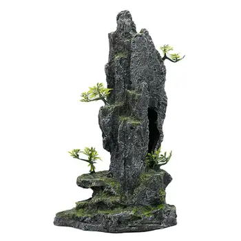 

Ornaments Rockery Aquarium Fish Tank Landscaping Decoration Vintage Home Resin B0KC