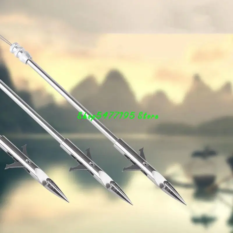 Powerful Hunting Fish Darts Professional Fishing Slingshot Rifle Arrows 10 Kinds Bullet Head Shooting Skill Dart Ammo | Спорт и
