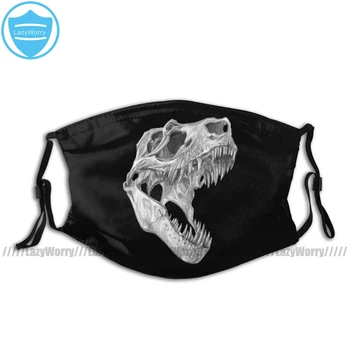 

Realistic Skulls Mouth Face Mask T-rex Skull Facial Mask Adult Kawai Nice with 2 Filters Mask