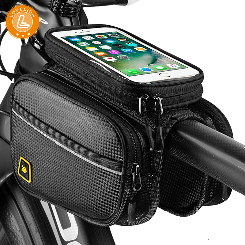 LOVELION велосипедный передний сенсорный экран сумка для телефона MTB дорожный