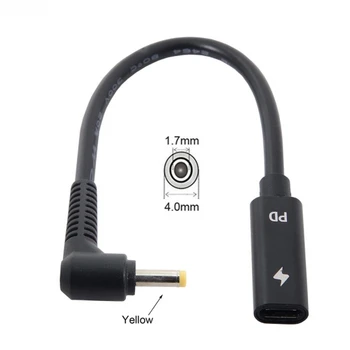 

CYDZ USB-C Female Input to DC Power PD Charge Cable fit for Laptop including surface